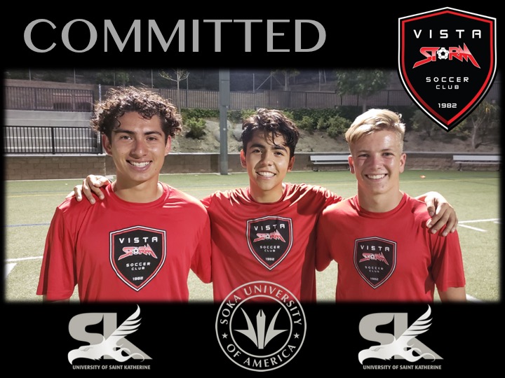 Vista Storm S.C. Players Commit to Universities